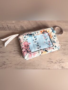 Vera Bradley Performance Twill Zip ID